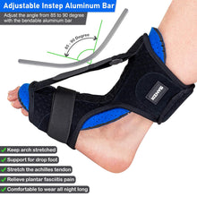 Adjustable Night Splint – Comfortable Sleeping Foot Brace for Men & Women