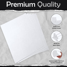 SANZIX 30 Sheets White Cardstock Paper 8.5 x 11-80lb 216 GSM Heavyweight Thick White Card Stock for Invitations, Menus, Scrapbooking, DIY Cards & Decorations | Cover Cardstock for Printers & Crafts