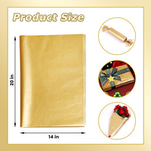 SANZIX 120 Sheets Metallic Gold Tissue Paper for Gift Bags 14" x 20" - Gift Wrapping Tissue for Christmas Gifts, Party & Wedding Decorations - Christmas Wrapping Paper for Holiday Xmas Décor