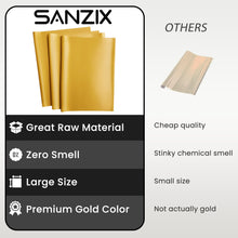 SANZIX 120 Sheets Metallic Gold Tissue Paper for Gift Bags 14" x 20" - Gift Wrapping Tissue for Christmas Gifts, Party & Wedding Decorations - Christmas Wrapping Paper for Holiday Xmas Décor