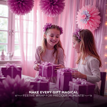 SANZIX 150 Sheets Purple Tissue Paper for Gift Bags Bulk 14x20 Inch - Purple Wrapping Tissue Paper for Mothers Day Gifts, Bouquets, Weddings, Birthdays, DIY Crafts, Holiday & Party Décorations