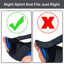Adjustable Night Splint – Comfortable Sleeping Foot Brace for Men & Women