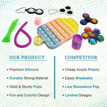 Portable Sensory Fidget Toy Set for Kids & Adults – 9-Piece Desk Activity Pack