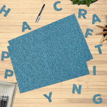 SANZIX 25 Sheets Blue Glitter Cardstock Paper- 8.2"x11.7", 110lb 300 GSM, Heavyweight Sparkling Glitter Paper Blue for Cricut, Scrapbook, DIY Crafts, Christmas, Gift Wraps, Wedding & Party Decorations
