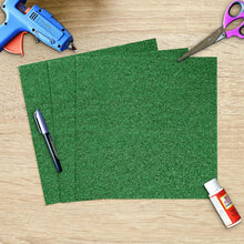 SANZIX 30 Sheets Green Glitter Cardstock Paper 12x12" 110lb 300 GSM Glitter Paper for Cricut, Christmas Cards, Scrapbook, DIY Crafts, Decor, and Custom Cards | Ideal for Gift Wraps & Booklet Covers