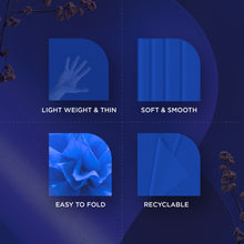 SANZIX 150 Sheets Blue Tissue Paper for Gift Bags Bulk 14x20 Inch- Navy Blue Tissue Paper Sheets for Elegant Gift Wrapping, Bouquet, Baby Shower, Weddings, DIY Crafts, Birthday Party Decorations