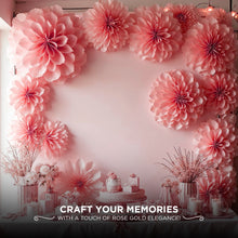 SANZIX Rose Gold Tissue Paper 14x20", 120 Sheets