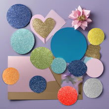 SANZIX Glitter Cardstock 12x12" - 60 Sheets, 20 Colors, 110lb, 300 GSM | Heavyweight Glitter Paper Cardstock for Cricut, Halloween, Christmas Cards, Scrapbook, DIY, Decor & Cards | Sparkly Paper