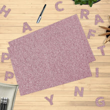 SANZIX 25 Sheets Pink Glitter Cardstock Paper- 8.2"x11.7", 110lb 300 GSM, Heavyweight Sparkling Pink Glitter Paper | Card stock for Cricut, Scrapbook, Cards, Christmas, Gift Wraps & DIY Crafts.