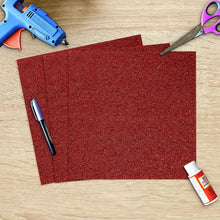 SANZIX Red Glitter Cardstock Paper 12x12"-30 Sheets, 110lb 300 GSM for Cricut, Christmas Cards, Scrapbook, DIY Crafts, Decor Gift Wraps & Custom Cards | Premium Sparkle Paper for Valentine's Day