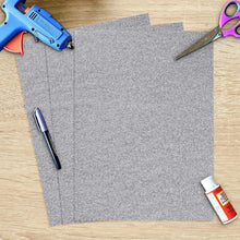 SANZIX 25 Sheets Silver Glitter Cardstock Paper- 8.2"x11.7", 110lb 300 GSM, Heavyweight Shiny Silver Glitter Paper Cardstock for Cricut, Scrapbook, DIY Crafts, Christmas, Gift Wraps, Cards
