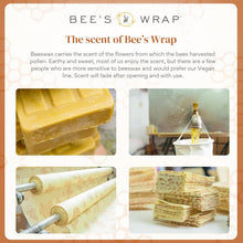 Reusable Beeswax Food Wraps Honeycomb Print – Eco-Friendly Washable Kitchen Storage Wrap for Sandwiches & Bowls